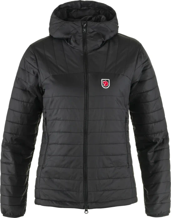 Fjällräven Expedition X-Lätt Hoodie Funktionsjacke schwarz (Damen)