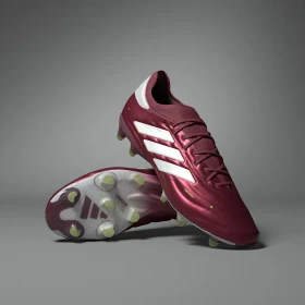 adidas Copa Pure II+ FG shadow red/cloud white/team solar yellow 2