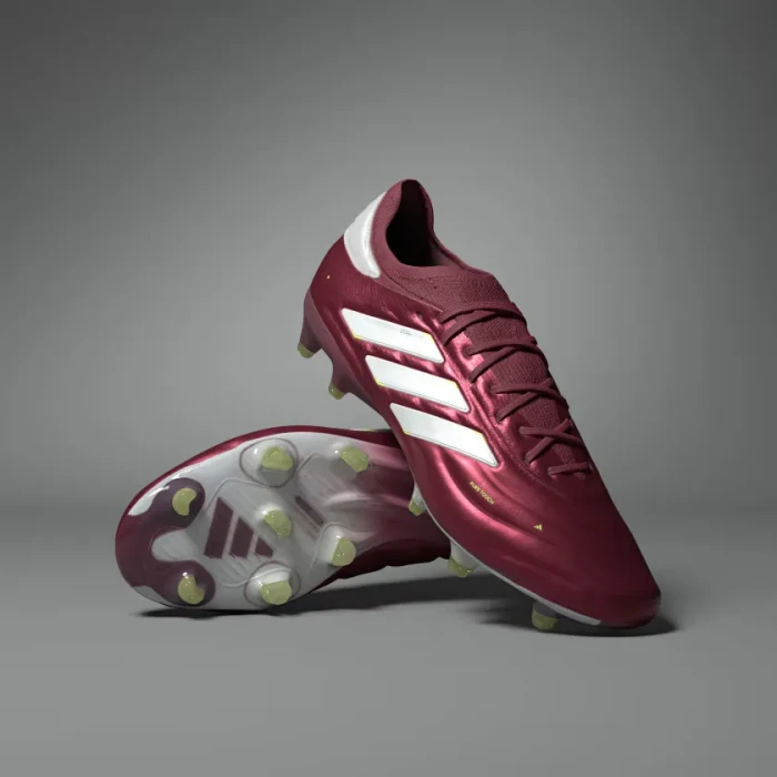 adidas Copa Pure II+ FG shadow red/cloud white/team solar yellow 2