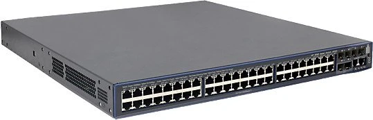 HP 5500 HI 48G Rackmount Gigabit Managed Switch, 48x RJ-45, 4x SFP, 2x SFP+, 2x Erweiterungsslot, 1440W PoE+