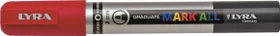 Lyra Graduate Mark All Permanentmarker 2mm rot