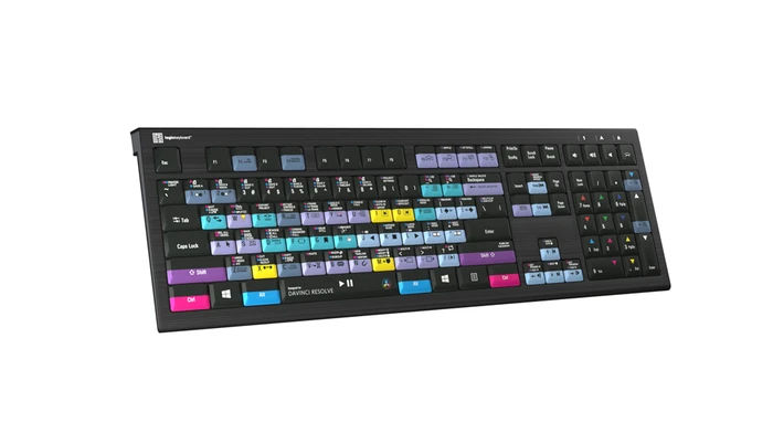 LogicKeyboard Astra 2 DaVinci Resolve PC, USB, DE
