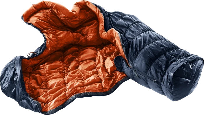Deuter Exosphere 0° Mumienschlafsack ink/paprika