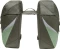 Vaude TwinRoadster Gepäcktasche khaki Vorschaubild