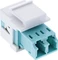 InLine Keystone Modul Fiber LC-Duplex/LC-Duplex Buchse, türkis Vorschaubild