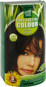 Henna Plus Long Lasting Colour Haarfarbe 4.03 Mocha Brown, 100ml