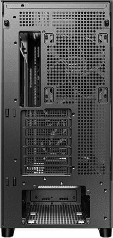 Antec Flux, schwarz/braun, Glasfenster