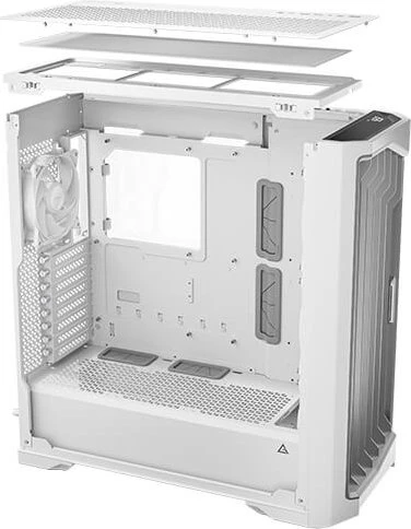 Antec Performance 1 FT White, Glasfenster
