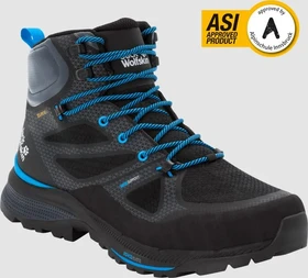 Jack Wolfskin Force Striker Mid schwarz/blau (Herren)