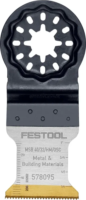 Festool MSB 40/32/HM/OSC Carbide Tauchsägeblatt 32mm, 1 Stück