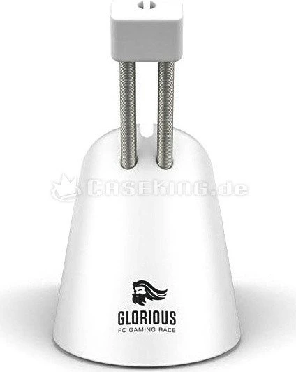 Glorious Mouse Bungee, Mauskabelhalterung, weiß