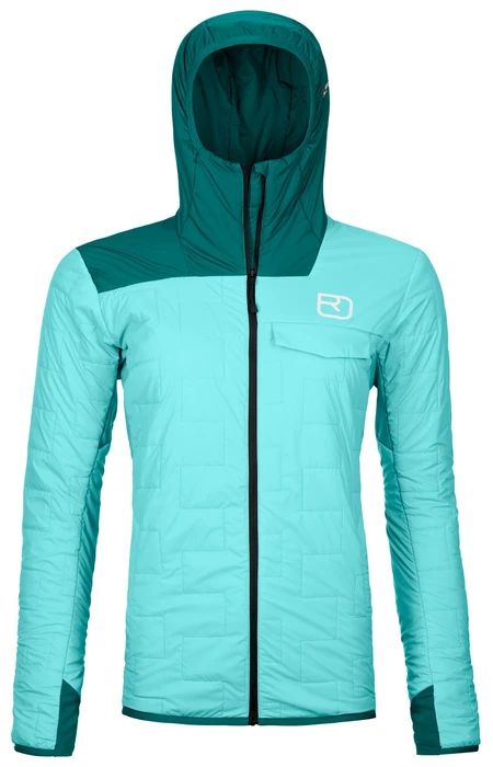 Ortovox Swisswool Piz Badus Funktionsjacke ice waterfall (Damen)