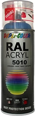 Dupli-Color RAL Acryl Acryllack-Spray RAL 5010 enzianblau, 400ml