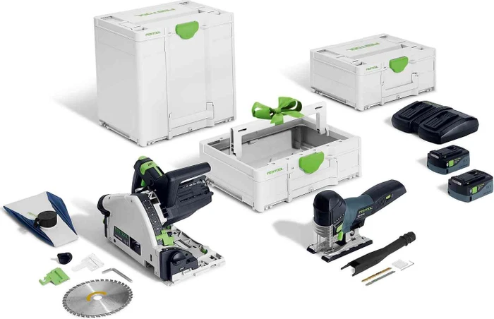 Festool Set Sägen Akku-Maschinenset inkl. Systainer + 2 Akkus 5.0Ah + Zubehör
