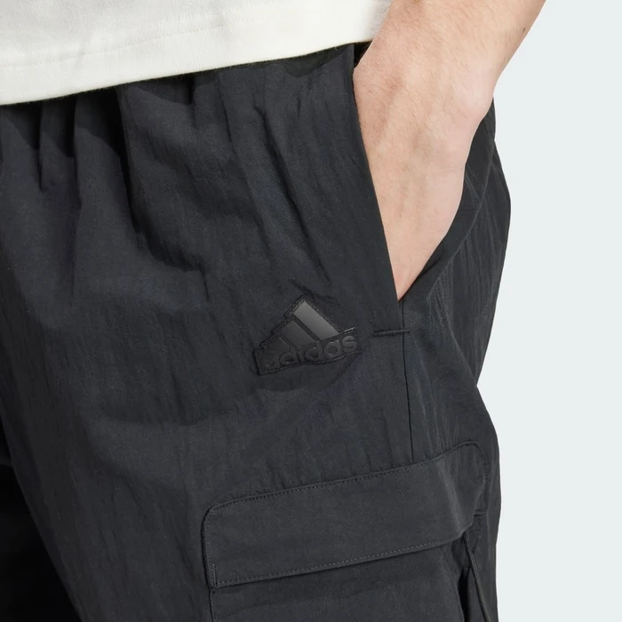adidas City Escape Premium Cargo Zip-Off Hose lang schwarz (Herren)