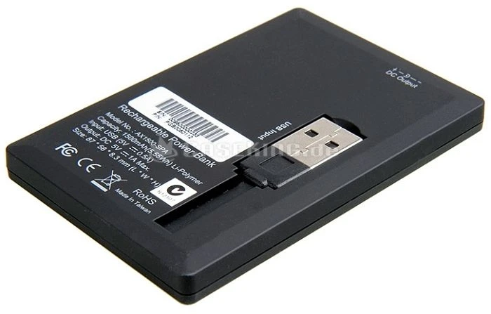 AmacroX PXT1 Slim Power Bank 1500