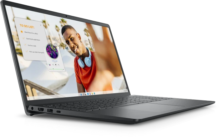 Dell Inspiron 15 3535, Carbon Black, Ryzen 7 7730U, 16GB RAM, 512GB SSD, DE