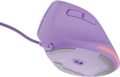 Natec Crake 2 Pro Vertical Wired Mouse Pure Lavender, USB