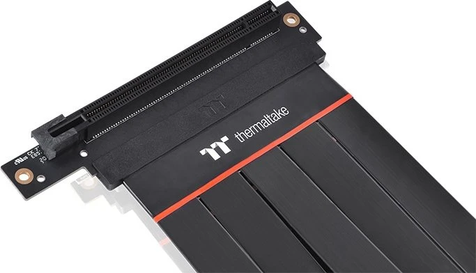 Thermaltake TT Premium PCI-E Extender Riser Card Cable, gewinkelt, PCIe 4.0, 300mm