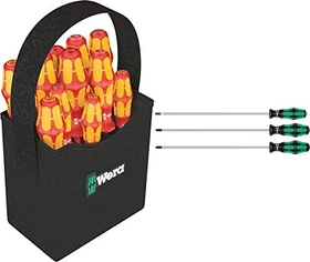 Wera Kraftform Plus VDE 2Go 100 Schraubendrehersatz inkl. Tasche, 11-tlg.