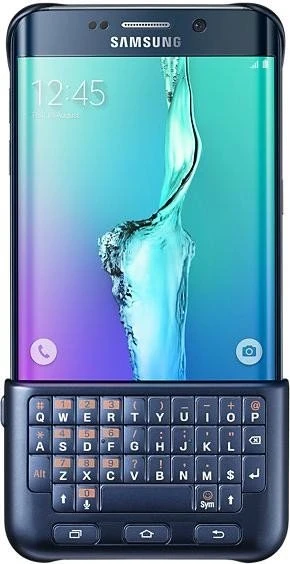 Samsung Keyboard Cover QWERTZ für Galaxy S6 Edge+ schwarz