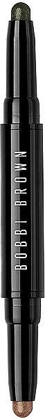 Bobbi Brown Dual-Ended Long-Wear Cream Shadow Stick Duo Lidschatten café/gilden green, 1.6g