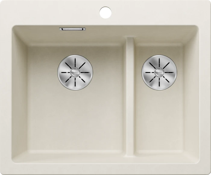 Blanco Pleon 6 Split InFino Becken links softweiß