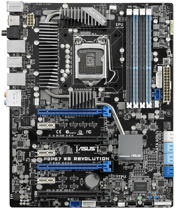 ASUS P8P67 WS Revolution (Intel 1155)