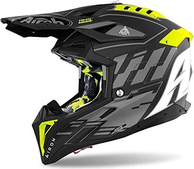 Airoh Aviator 3 Rampage matt schwarz/gelb/weiß