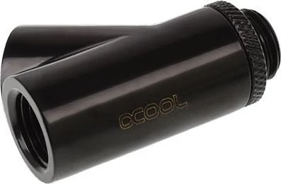 Alphacool Eiszapfen Y-Adapter 3x G1/4", schwarz