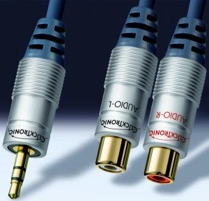 Clicktronic HC920 3.5mm Klinke/Composite Audio Kabel 1.5m