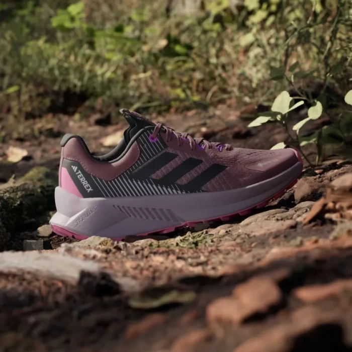 adidas Terrex Soulstride Flow GTX burgundy/core black/pink fusion (Damen)