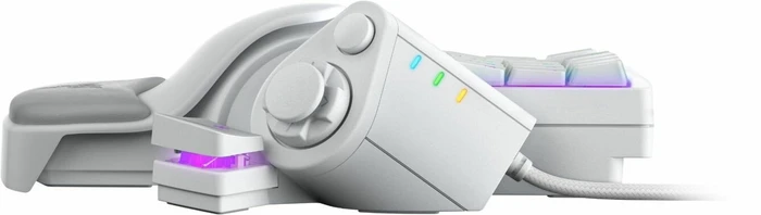Razer Tartarus Pro Gaming Keypad, Mercury White, Razer Analog Optical Switch, USB