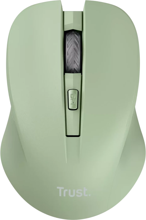 Trust Mydo Silent Wireless Mouse grün, ECO zertifiziert, USB