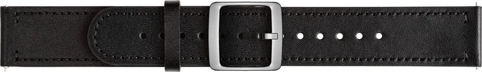 Nokia Ersatzarmband Leder für Steel HR 40mm schwarz