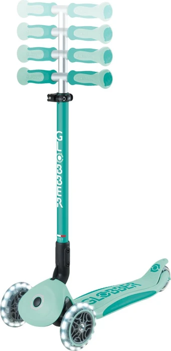 Globber Go Up Deluxe Lights 360° Kickboard mint
