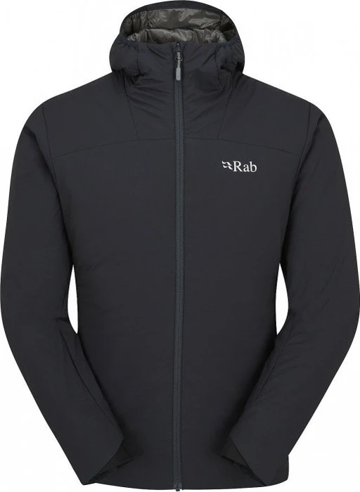 Rab Xenair Alpine Light Modell 2024 Funktionsjacke ebony (zinc) (Herren)