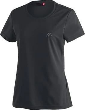 Maier Sports Waltraud Funktionsshirt kurzarm schwarz (Damen)