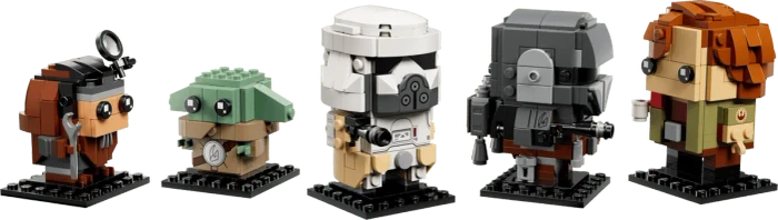 LEGO BrickHeadz - The Mandalorian and Grogu: Verbündete und Bösewichte