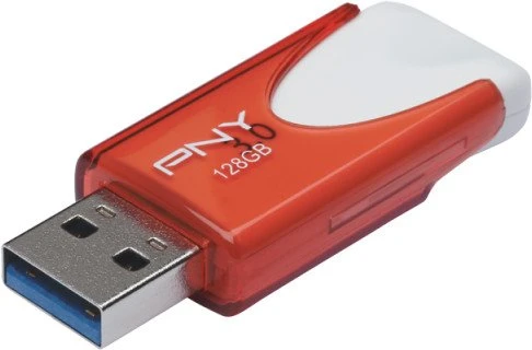 PNY Attaché 4 3.0 128GB, USB-A, USB 3.2 Gen 1×1
