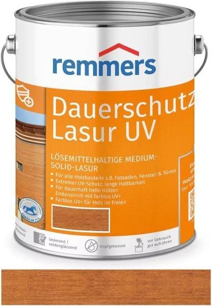 Remmers UV Dauerschutz-Lasur teak, 750ml