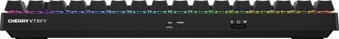 Cherry Xtrfy K33 Compact Wireless, schwarz, LEDs RGB, USB/Bluetooth, FR