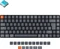 Keychron K3 V2, 75% TKL, LEDs RGB, hot-swap, schwarz/grau, Keychron LOW PROFILE Optical BLUE, USB/Bluetooth, DE Vorschaubild
