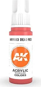 AK-Interactive 3rd Gen Acrylic Colors Acrylic Modelling Colors dead red, 17ml