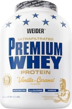 Weider Premium Whey Vanille-Karamell 2.3kg