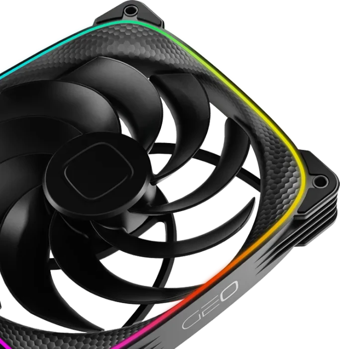 Geometric Future Squama 2503R-14W, reverse, schwarz, 140mm, 3er-Pack