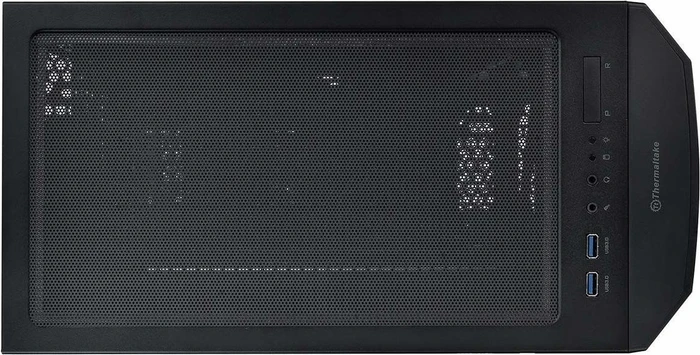 Thermaltake Versa J24 TG RGB, schwarz, Glasfenster
