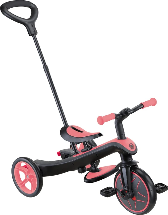 Globber Explorer Trike 4in1 neue Version coral pink