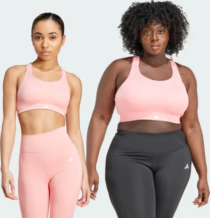 adidas TLRD Impact Training High Support Sport-BH semi pink spark (Damen)