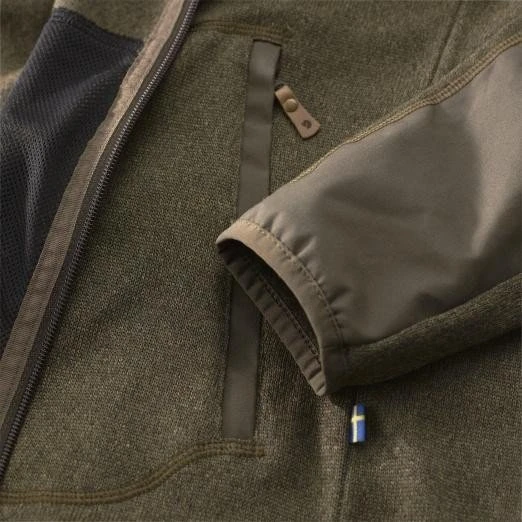 Fjällräven Övik Fleece Hoodie Funktionsjacke tarmac (Herren)